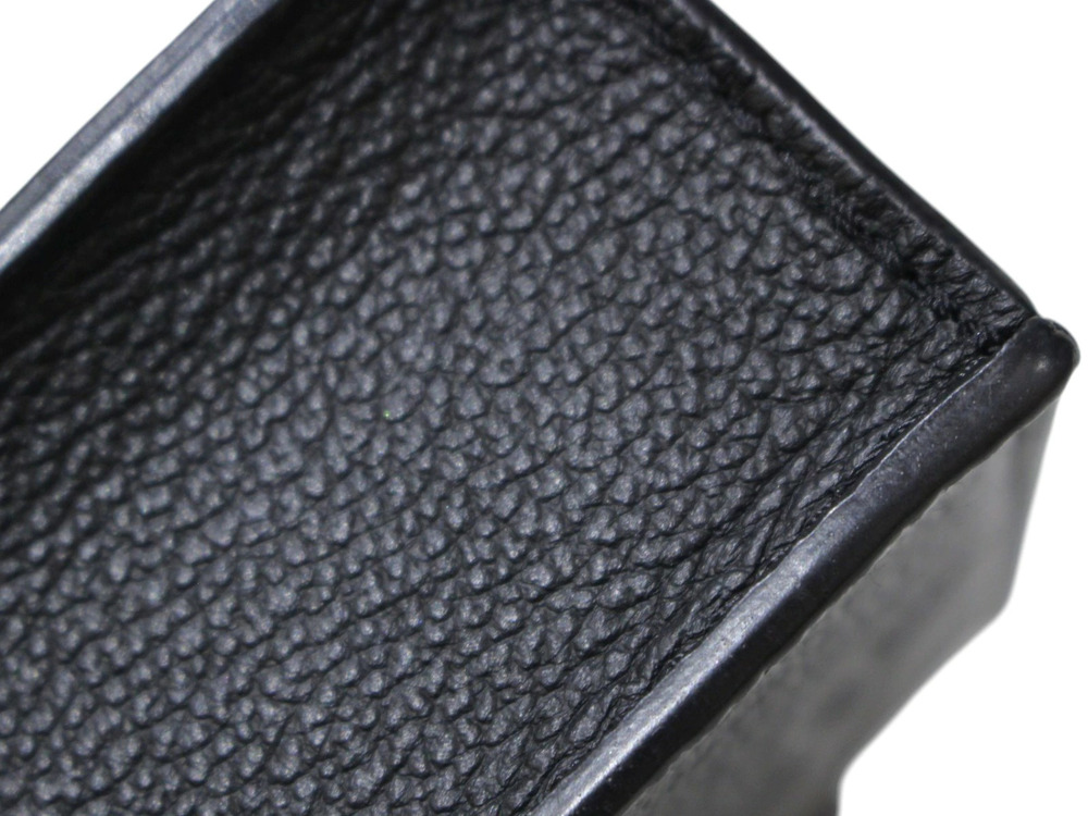 LOUIS VUITTON Sac Plat Monogram Empreinte Leather Noir Black Bag Shoulder LV